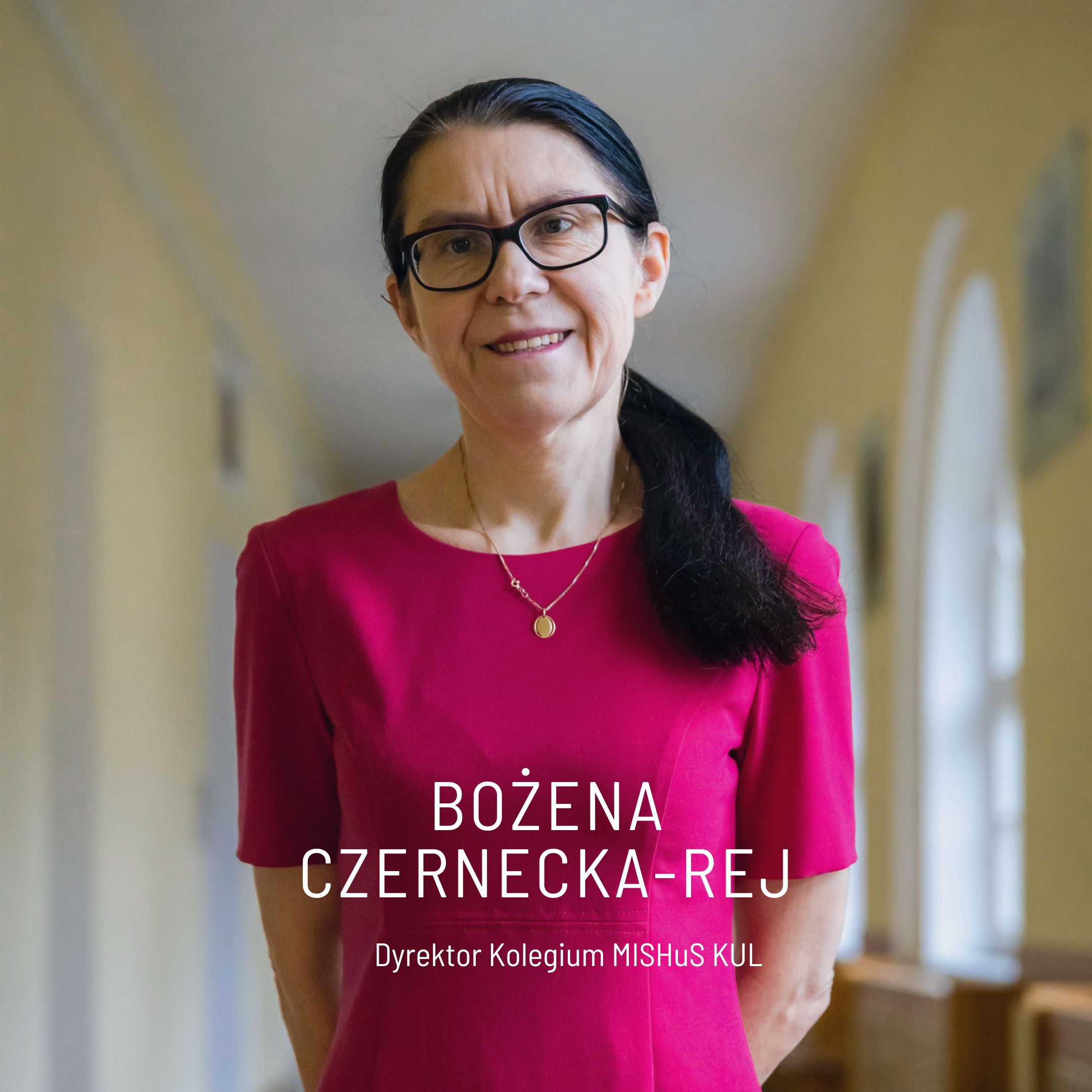 Prof. KUL dr hab. Bożena Czernecka-Rej została powołana na Dyrektora Kolegium MISHuS